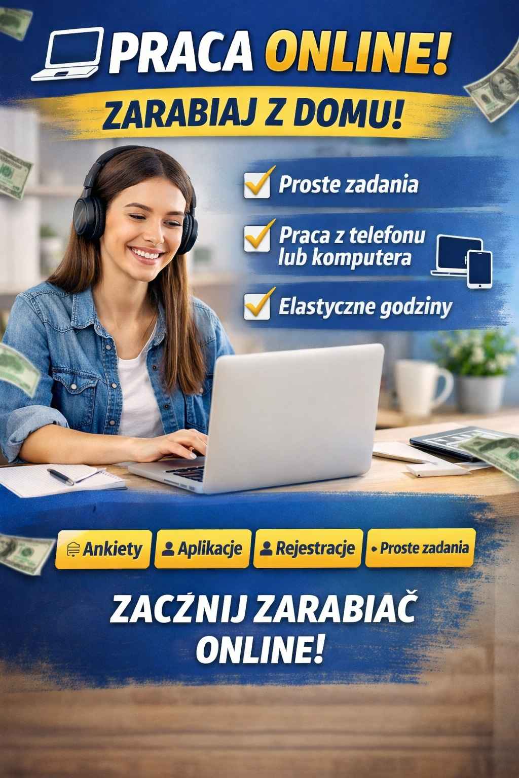 Praca przez internet 5000 msc Bemowo - zdjęcie 1