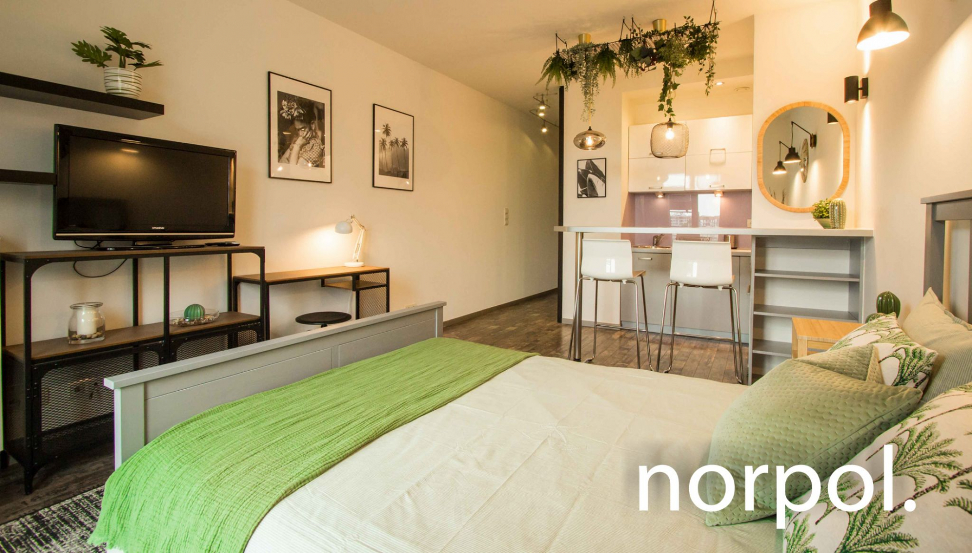 Studio w Angel City | 28 m², umeblowane, klimatyzacja, idealne pod Kraków - zdjęcie 5