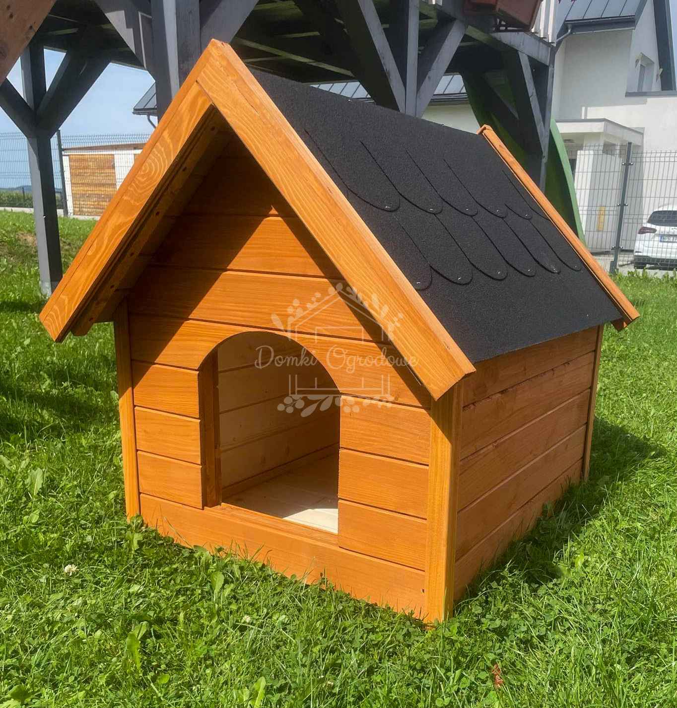 Buda dla psa Rozmiar "XL" - Pinia - Dach dwuspadowy ID835 Pabianice - zdjęcie 3