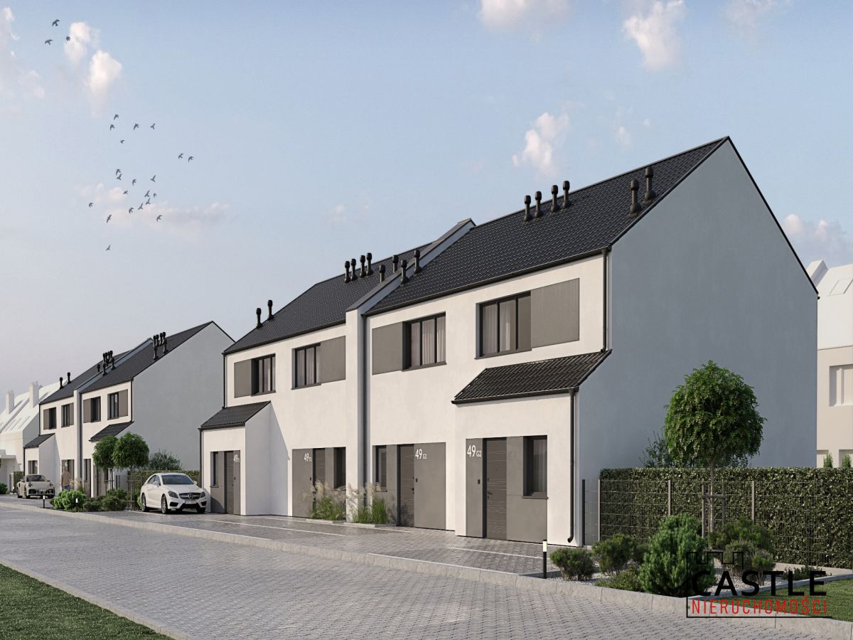 Komfortowy  bliźniak do wykończenia. Dachowa Dachowa - zdjęcie 3