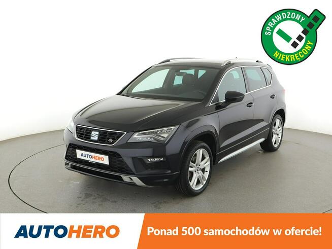 Seat Ateca DSG full LED klima auto virtual cocpit grzane fotele navi Warszawa - zdjęcie 1
