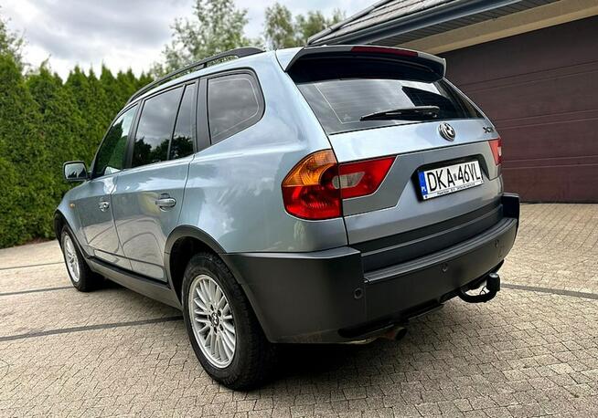 BMW X3 2.0d 150KM Skóry Sport Xenon 2xPDC Hak Zarejestrowany @Zamiana@ Wrocław - zdjęcie 5