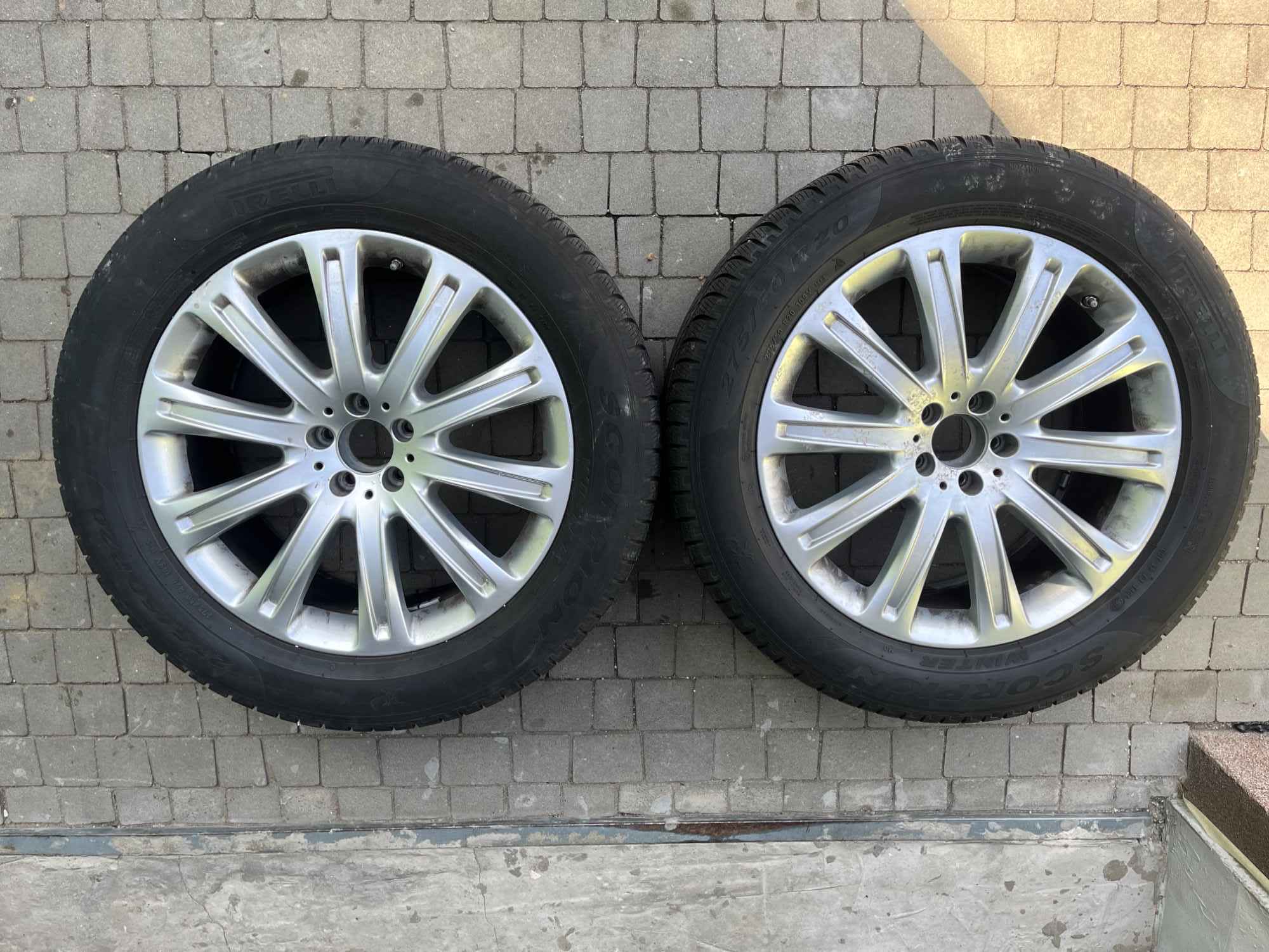 Orginalne-alufegli-Mercedes GLE W292 GL GLB-5X112-20cali+Opony Zimowe Podgrodzie - zdjęcie 2
