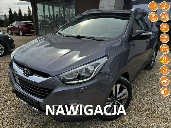 Hyundai IX35 Go 2.0CRDi 136km bixenon NAVI skóra KAMERA serwis 2015 Tychy - zdjęcie 1