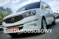 SsangYong Rodius 2,0XDI Klima, 7 osób, automat, 155KM, 2015r.