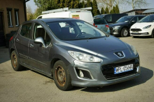 Peugeot 308 1,6HDI Klima, NAVI, 93KM, 2011r. Płock - zdjęcie 2