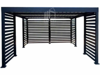 CarPort PREMIUM wiata samochodowa 4x6 dodatkowa zabudowa ID1033