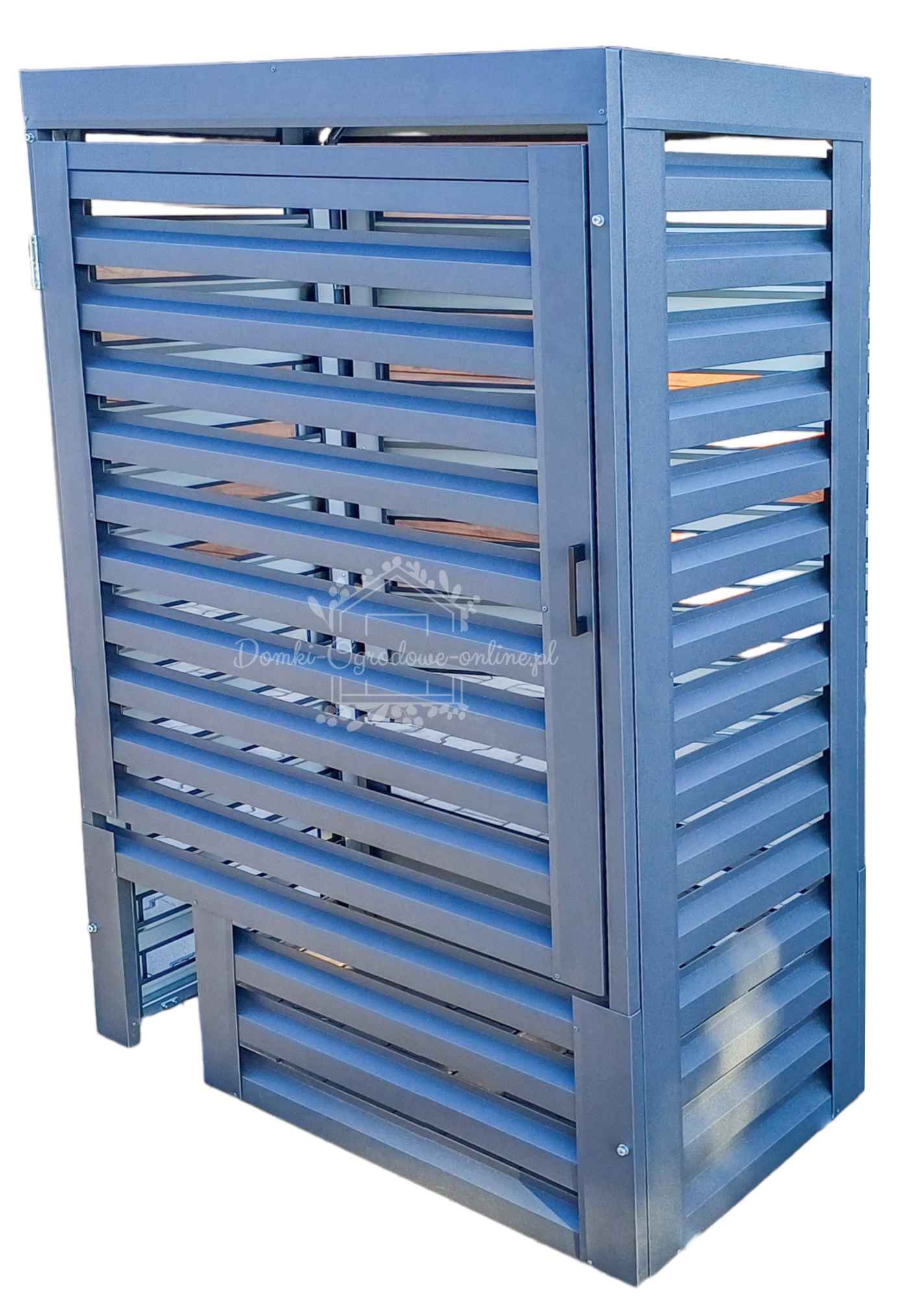 Osłona Pompy Ciepła 100x60x150cm Antracyt Zabudowa ID862 Toruń - zdjęcie 1