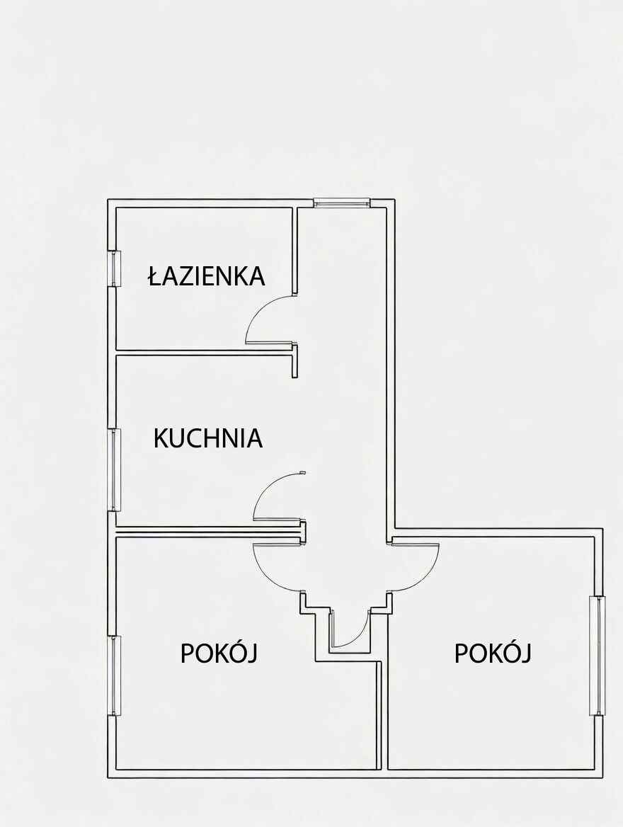 2pok, 38met, okolice Koszykarskiej PEŁEN ROZKŁAD/PIWNICA (Wrocław) Fabryczna - zdjęcie 12
