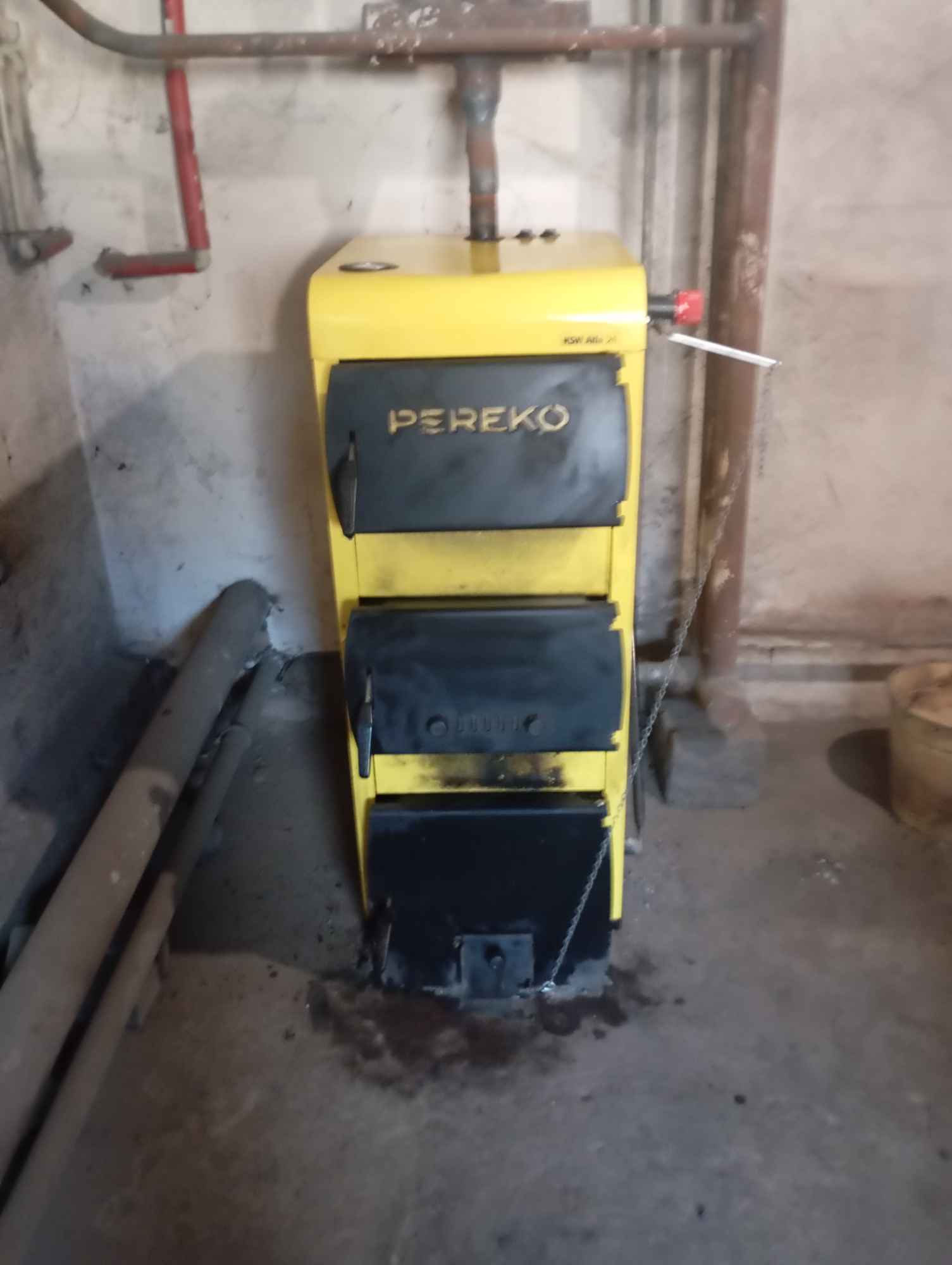 Piec węglowy Pereko 24 stan jak na foto Orzesze - zdjęcie 1