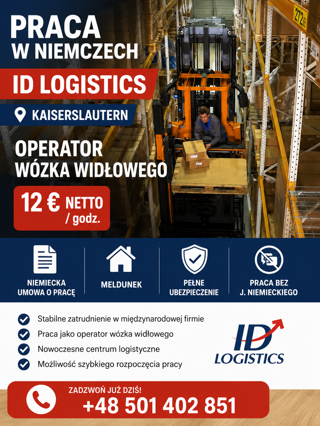 OPERATOR WÓZKA WIDŁOWEGO Fabryczna - zdjęcie 1