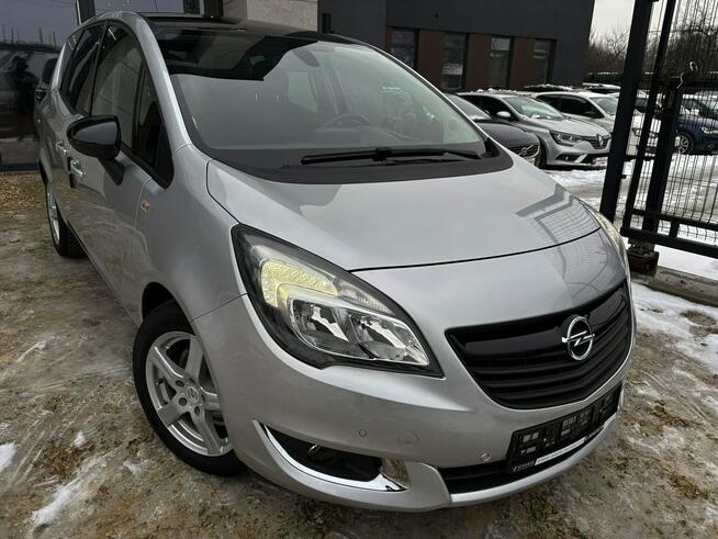 Meriva 1.4 Color Edition 140km nav LED czujniki BEZWYPADEK serwis 2015 Tychy - zdjęcie 2