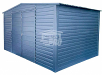 Schowek - Domek Ogrodowy 4x3m Brama Dwuskrzydłowa Dach GP490