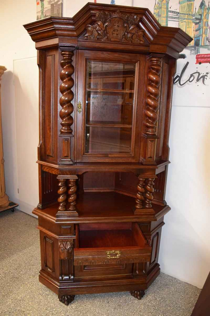 witryna narożna - meble gdańskie - stan idealny Olsztyn - zdjęcie 3