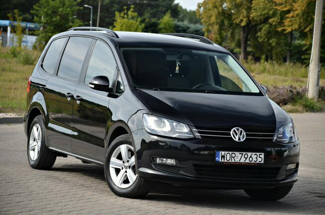 Volkswagen Sharan 2,0TDI LED Xenon PDC 7-Foteli HAK Ostrów Mazowiecka - zdjęcie 5