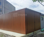 Garaż blaszany 3x5m - 2x Brama - drzwi  dach ST120 Leszno - zdjęcie 5