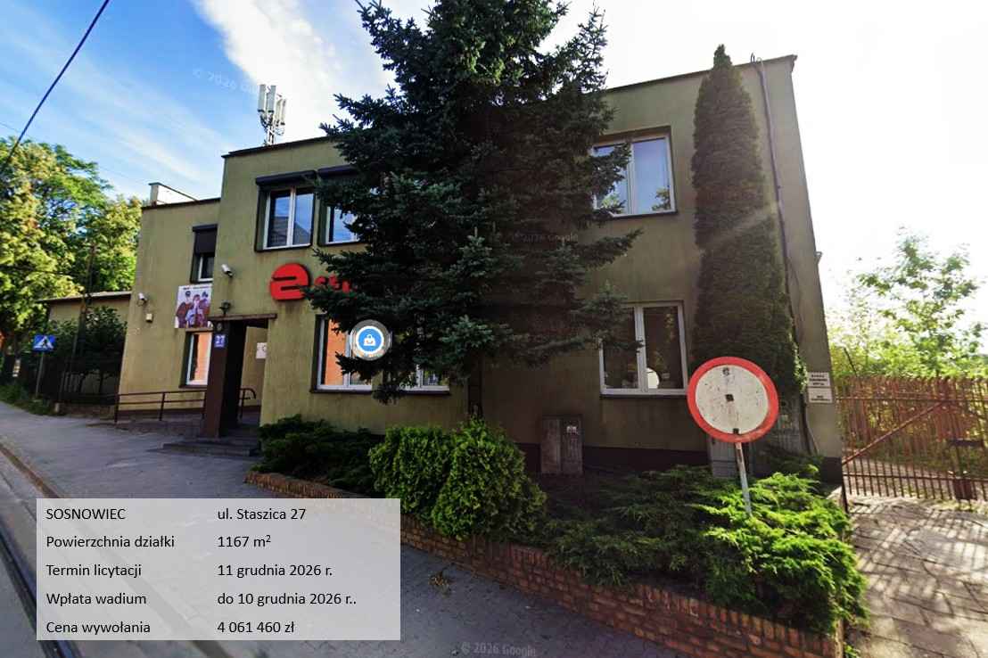 Licytacja, budynek usługowo-biurowy, Śląsk Sosnowiec - zdjęcie 4