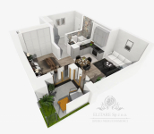 Mieszkanie 41,01m2 + ogórd i taras  widokiem na Odrę/Kleczków Wrocław - zdjęcie 8