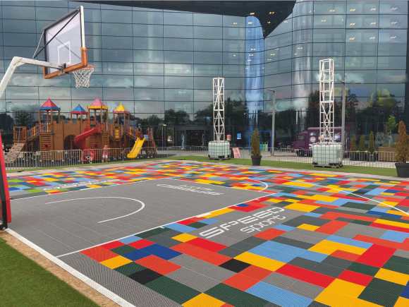 WYPRZEDAŻ PROFESJONALNE BOISKO DO KOSZYKÓWKI PODEMONSTRACYJNE 15X11 M Gdańsk - zdjęcie 1