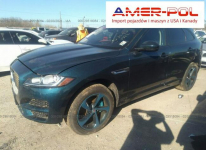Jaguar F-Pace 2017, 3.0L, 4x4, uszkodzony przód