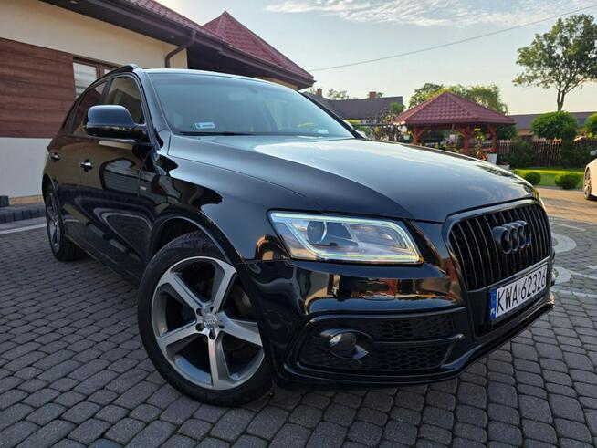 Audi Q5 S-LINE 2.0 TDi 190KM Alcantara Ledy Kamera Navi Przasnysz - zdjęcie 2