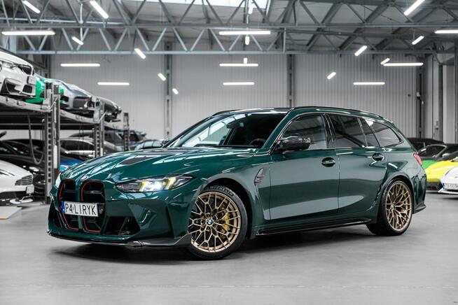 BMW M3 CS Touring 550 KM. Gwarancja 2029. PPF. British Racing Green. Węgrzce - zdjęcie 1