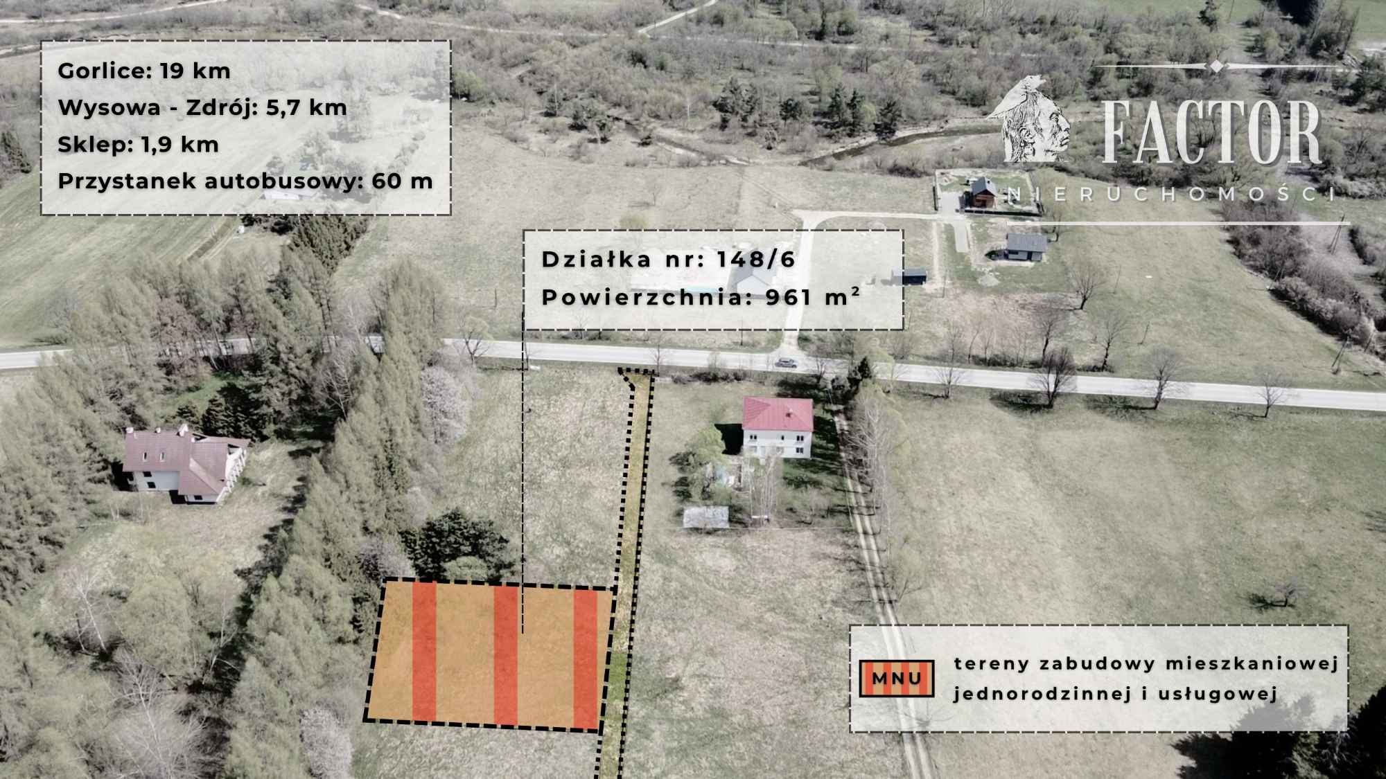 Działki budowlano-usługowe (MNU) w Hańczowej – od 8,97a do 12,40a Hańczowa - zdjęcie 5