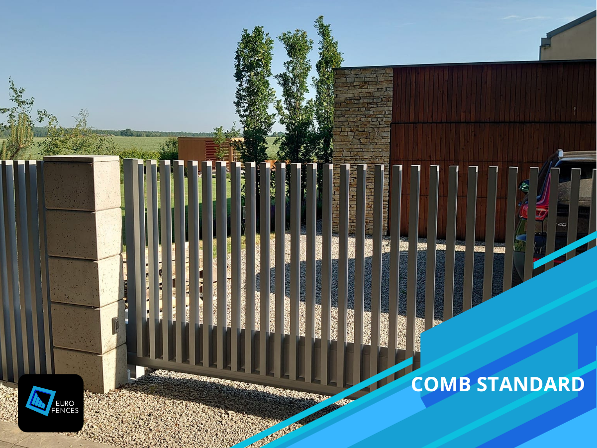 Pionowe ogrodzenia aluminiowe ! Euro-fences ! Jasło - zdjęcie 6