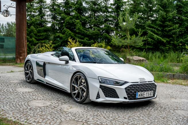 Audi R8 Performance / 5.2 V10 570KM RWD / Ibis White / Import USA / FV Ropczyce - zdjęcie 10