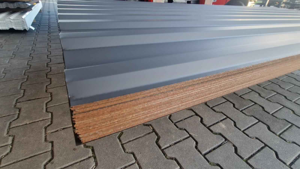 Blacha w czarnym podkładzie w cenie 12,30 zł/m2 Lublin - zdjęcie 1