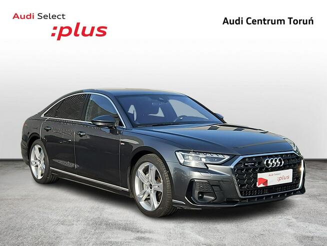 Audi A8 Sline_B&amp;O_SkrętnaOś_ACC_Wentylacja_Masaż_Kamera360 Płock - zdjęcie 7
