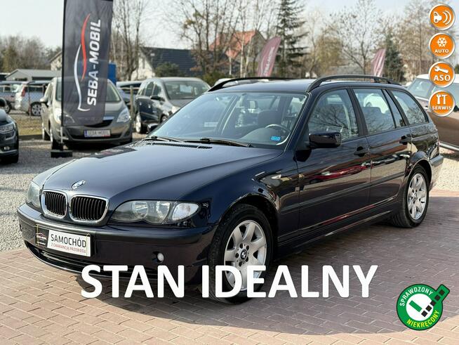 BMW 318 Super Stan, Szyberdach, Drewno, Czujniki Parkowania, Bez Rdzy Sade Budy - zdjęcie 1