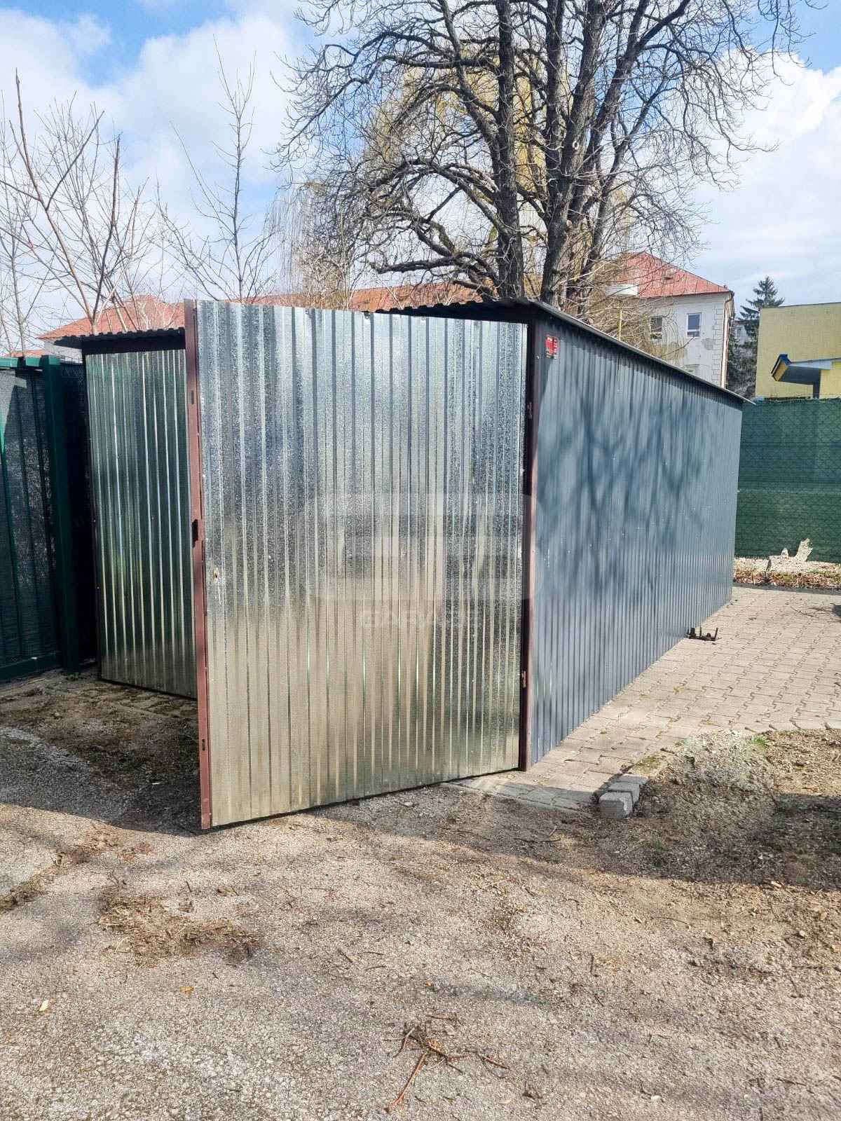 Garaż blaszany 3x5 Brama ocynk - spad w tył GB142 Koszalin - zdjęcie 9