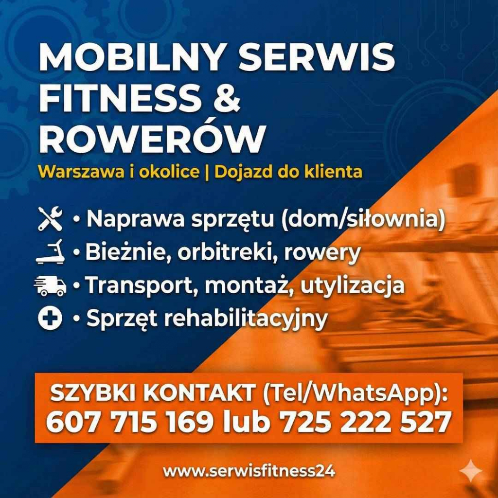 Serwis Siłowni i Sprzętu Sportowego, Mobilny Technik, Warszawa Limanowa - zdjęcie 1