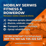 Serwis Siłowni i Sprzętu Sportowego, Mobilny Technik, Warszawa