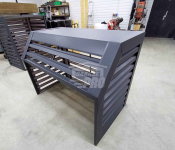 Osłona Pompy Ciepła 120x70x140cm Antracyt Zabudowa GP538 Rzeszów - zdjęcie 11