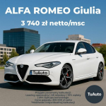 ALFA ROMEO GIULIA| 280 KM |Leasing 3 740 zł netto/msc