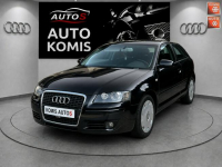 Audi A3 8P 1.6 MPI 101KM Czarna Niski Przebieg Klimatronik Opłacona