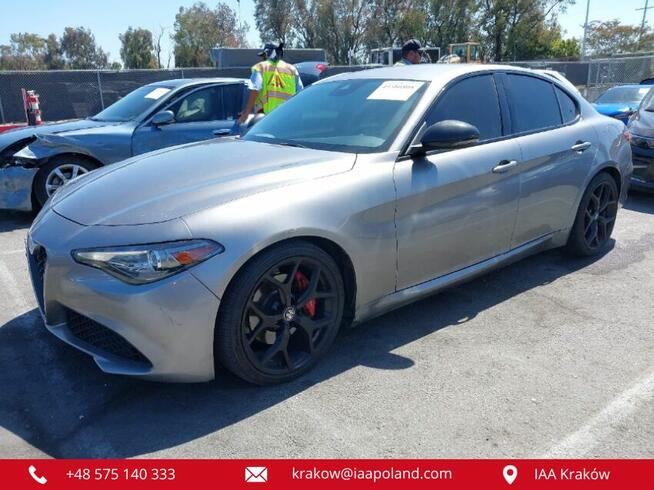 ALFA ROMEO GIULIA 2020 / 2.0L / 280 KM / V4 / Napęd tył / Kraków - zdjęcie 2
