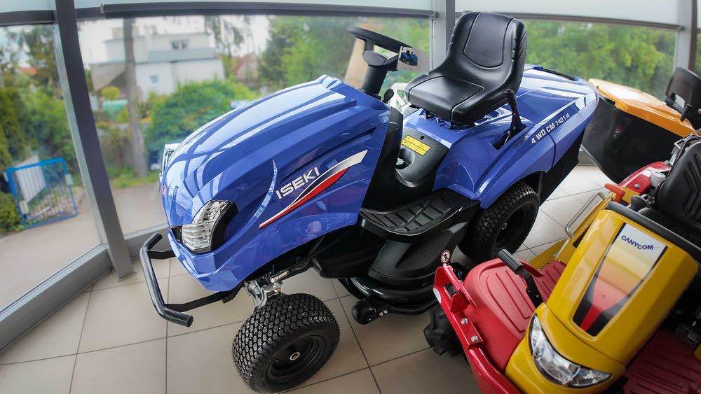 Traktor ogrodowy ISEKI CM 7421 H 4x4 kosiarka Olsztyn - zdjęcie 1