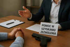 Pomoc w uzyskaniu zezwolenia na posiadanie broni.