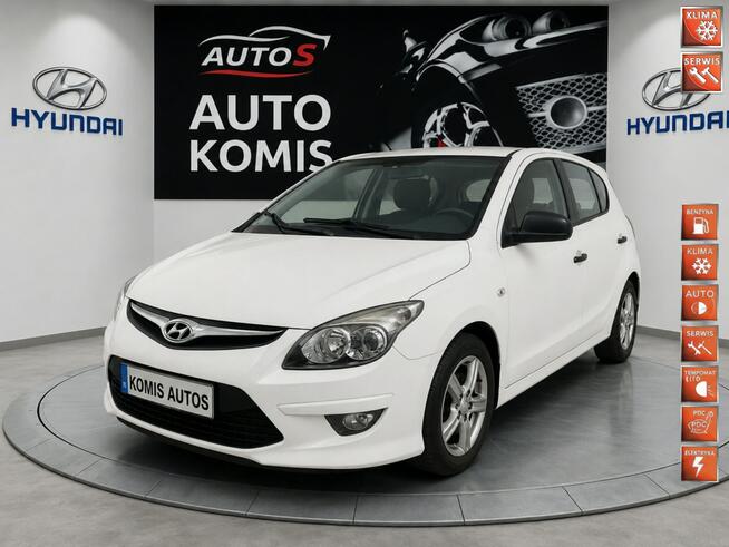 Hyundai I30 1.4i 110KM Klimatyzacja Niski Przebieg Biały Opłacony Wrocław - zdjęcie 1