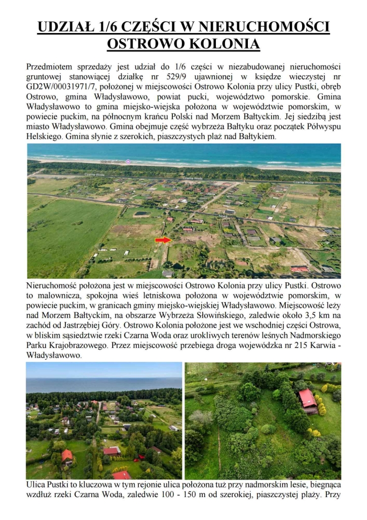 Syndyk sprzeda działkę Ostrowo Kolonia Pisz - zdjęcie 2
