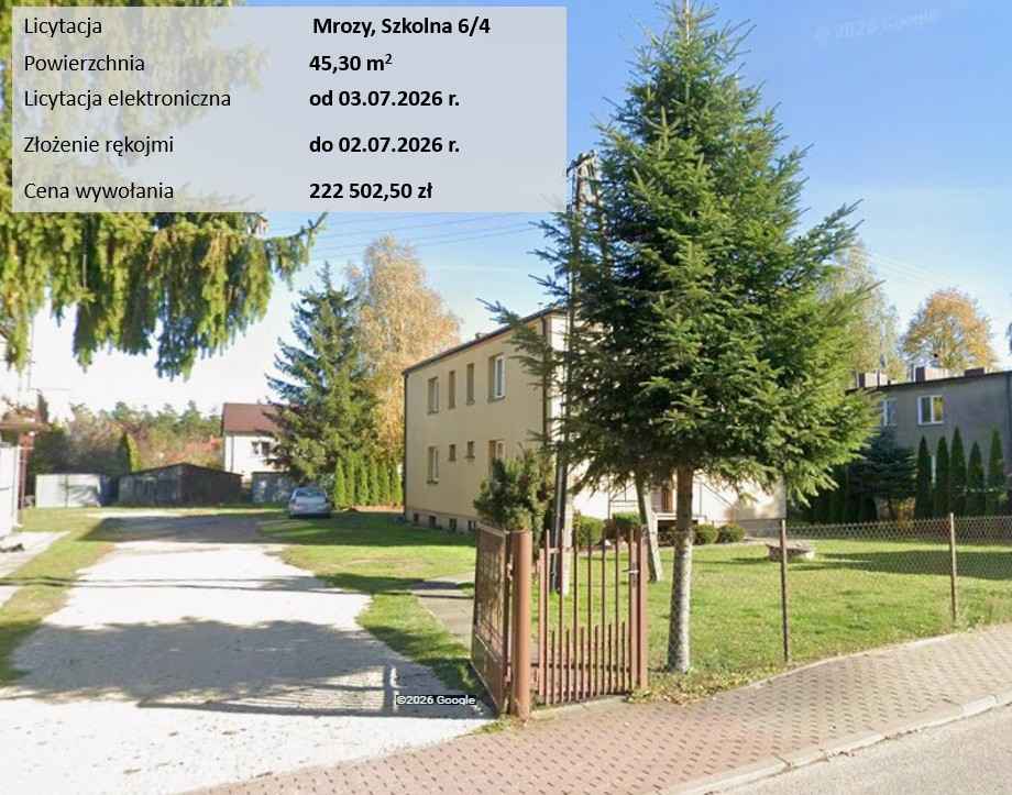 Licytacja komornicza Mrozy - zdjęcie 2