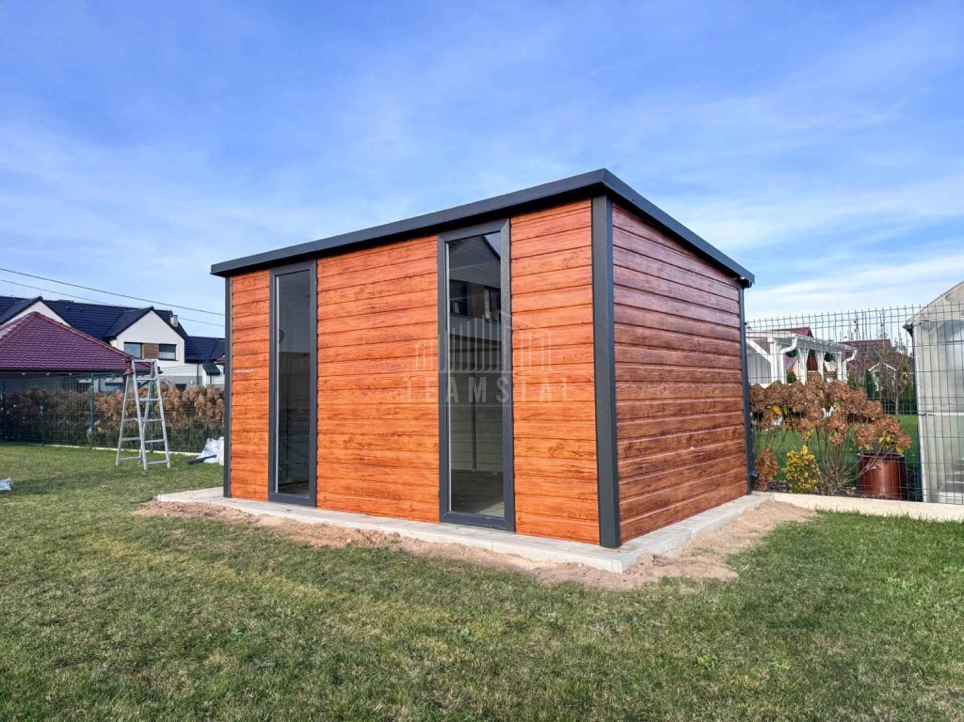 Schowek domek ogrodowy 3x2 m drzwi 2 x okno drewnopodobny dach TS1189 Dąbrowa Górnicza - zdjęcie 2