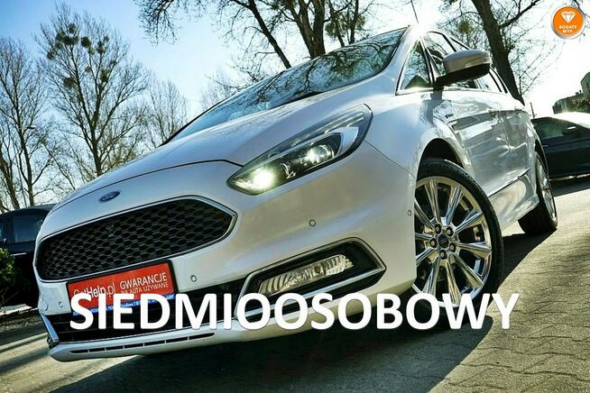 Ford S-Max 2,0TDCI NAVI, 7 osób, skóra, alu R19, automat Płock - zdjęcie 1