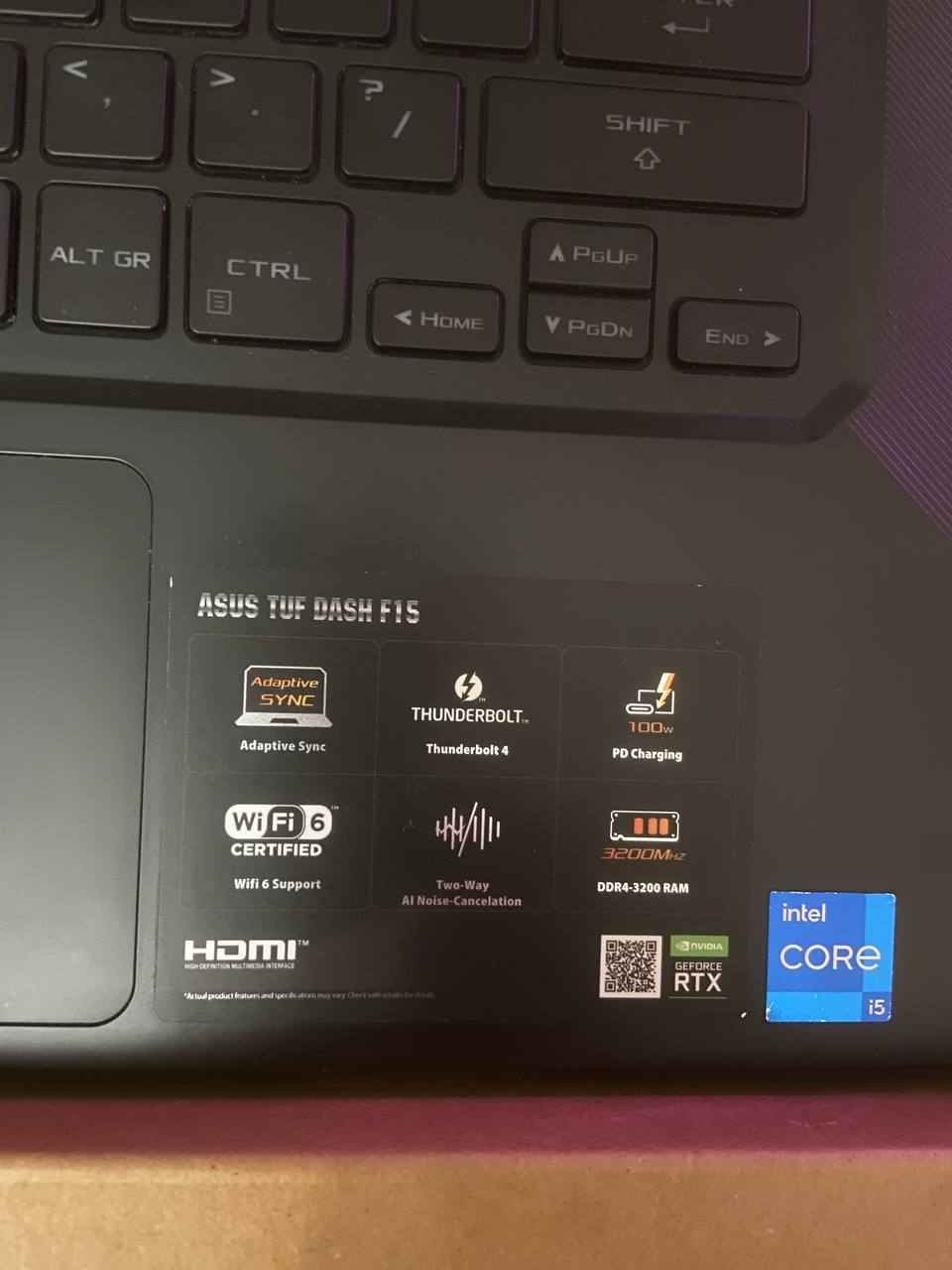 Sprzedam Laptop "ASUS Tuf Dash F15" Lublin - zdjęcie 4