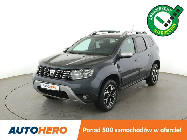 Dacia Duster LPG Prestige navi grzane fotele kamera hak tempomat Warszawa - zdjęcie 1