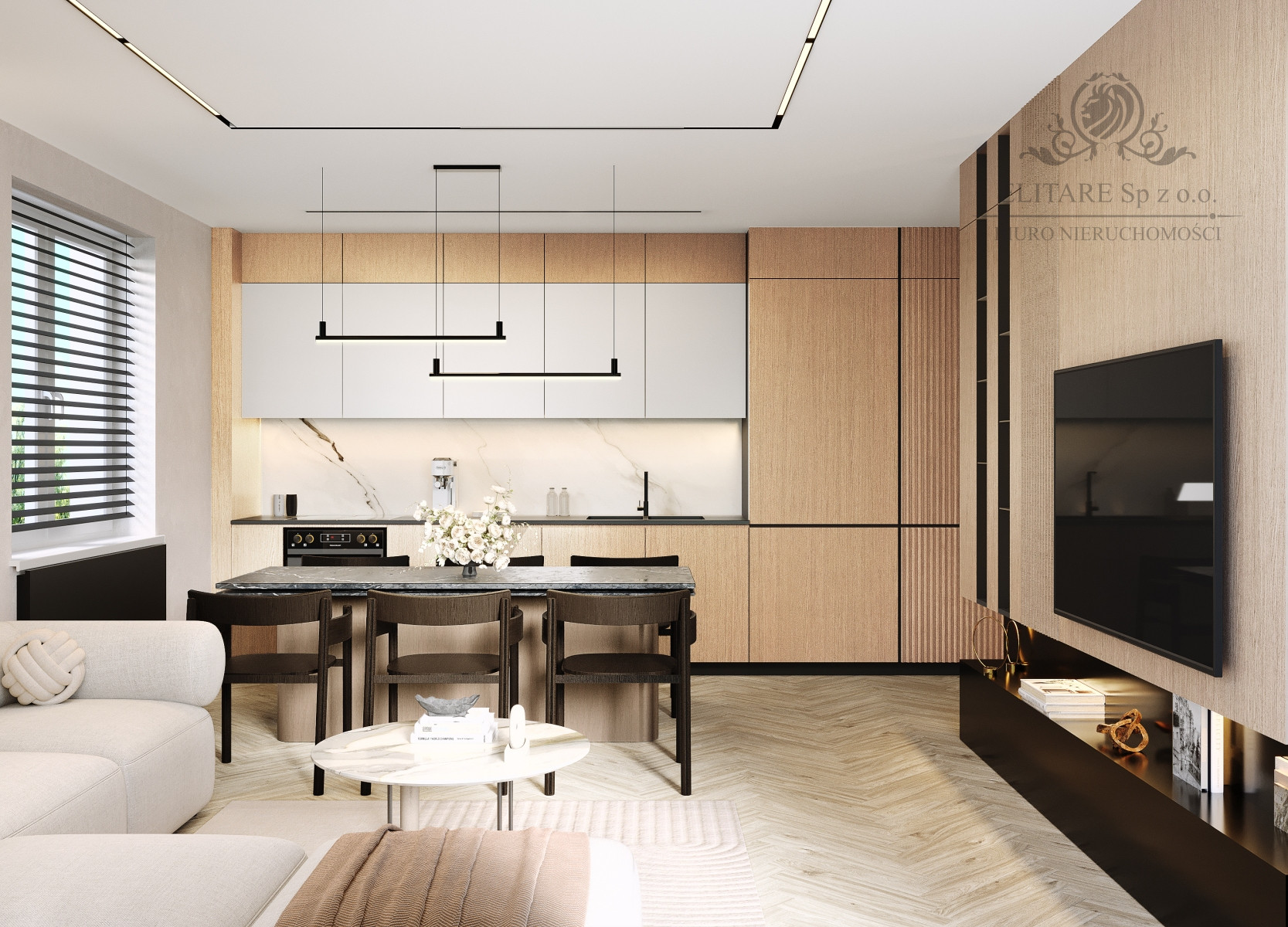 Krzyki/Klecina - Piękne mieszkanie 49,68m2 3pok. z ogordem o pow.100m2 Wrocław - zdjęcie 12