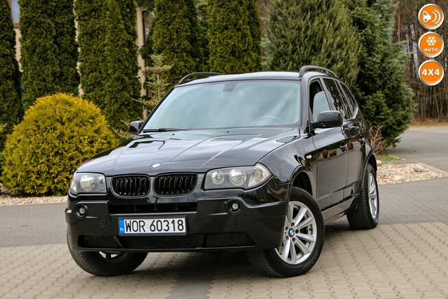 BMW X3 150KM 4x4 M-Sport Skóry Klimatronik Parktronik Tempmat Ostrów Mazowiecka - zdjęcie 1